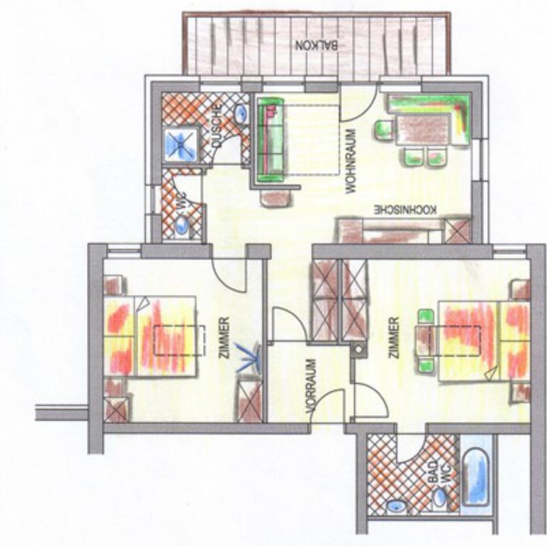 Haus Rosmarie Apartment นอยชติฟ อิม ชตูไปทัล ห้อง รูปภาพ